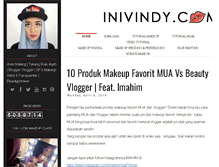 Tablet Screenshot of inivindy.com